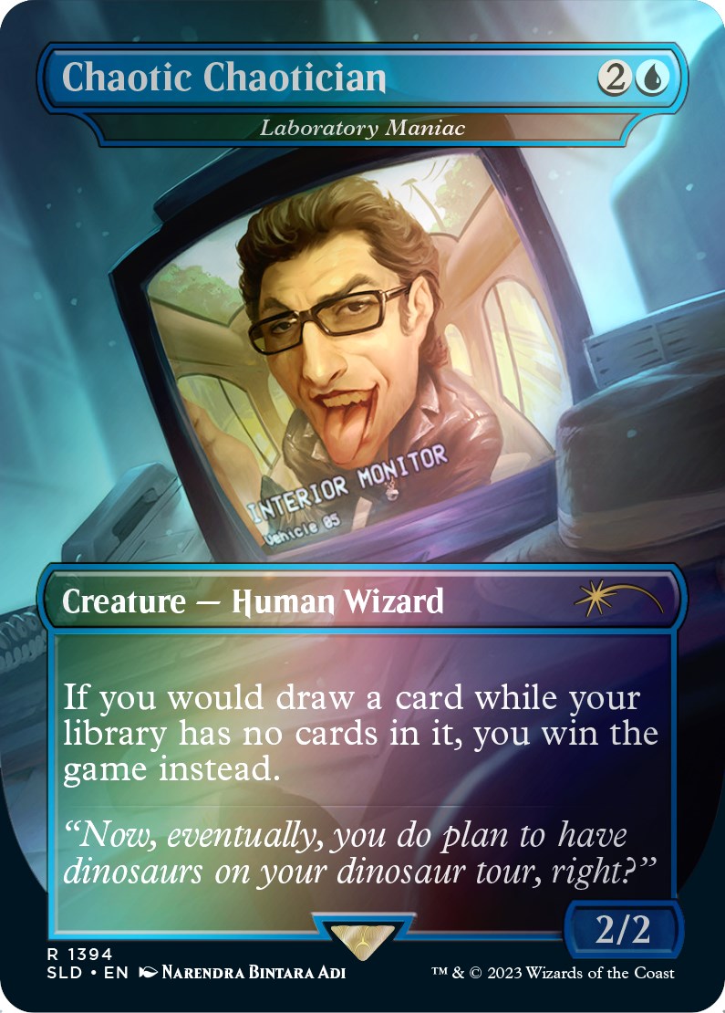 Chaotic Chaotician - Laboratory Maniac (Rainbow Foil) [Secret Lair Drop Series] | The Time Vault CA