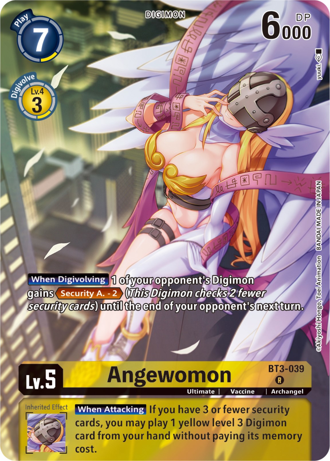 Angewomon [BT3-039] (Gift Box 2023) [Release Special Booster Promos] | The Time Vault CA