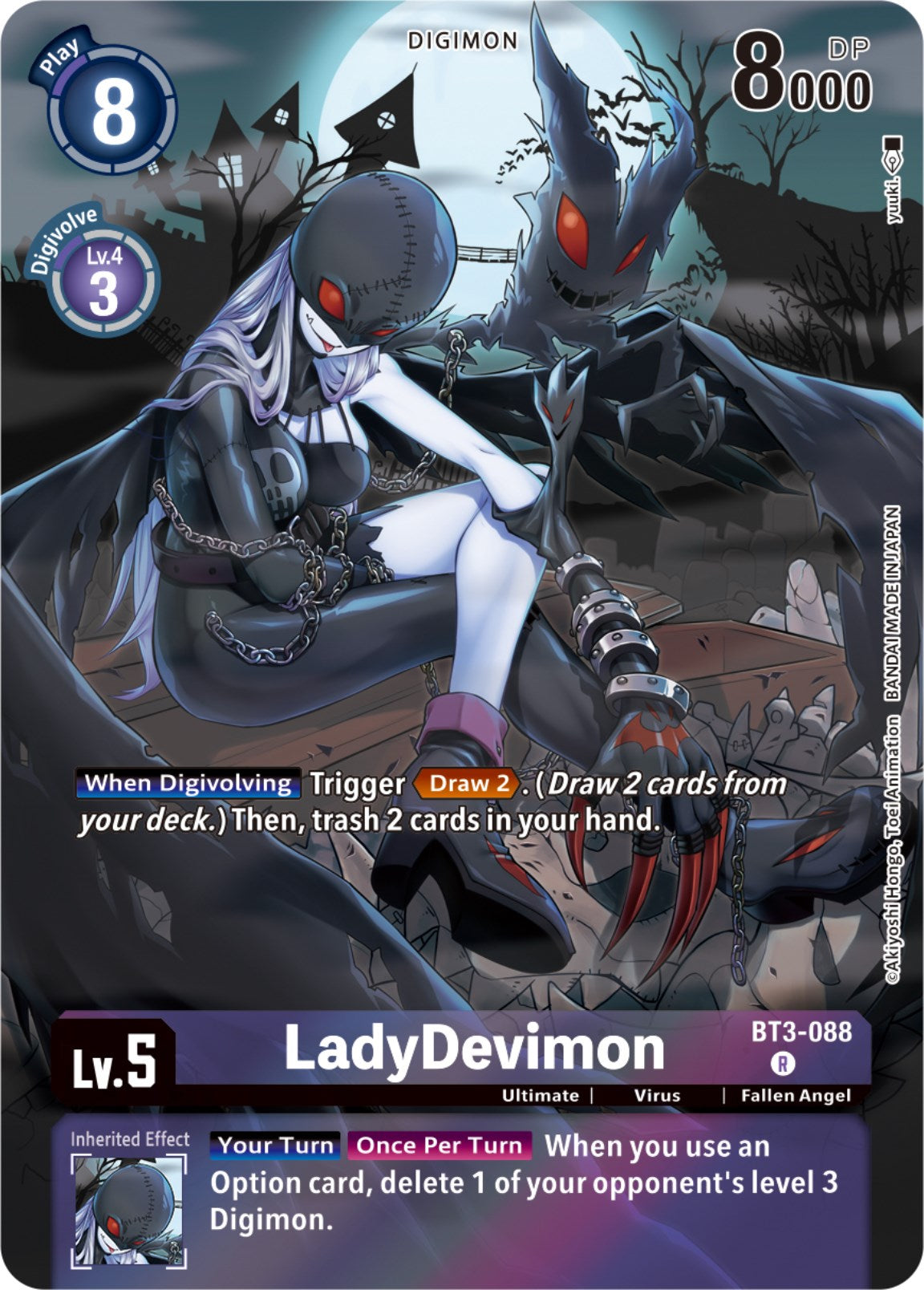 LadyDevimon [BT3-088] (Gift Box 2023) [Release Special Booster Promos] | The Time Vault CA