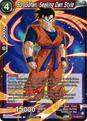 Son Gohan, Seeking Own Style (Zenkai Series Tournament Pack Vol.6) (P-555) [Tournament Promotion Cards] | The Time Vault CA