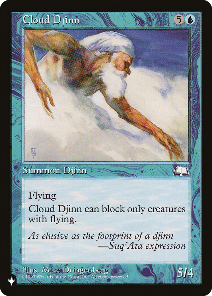 Cloud Djinn [The List] | The Time Vault CA