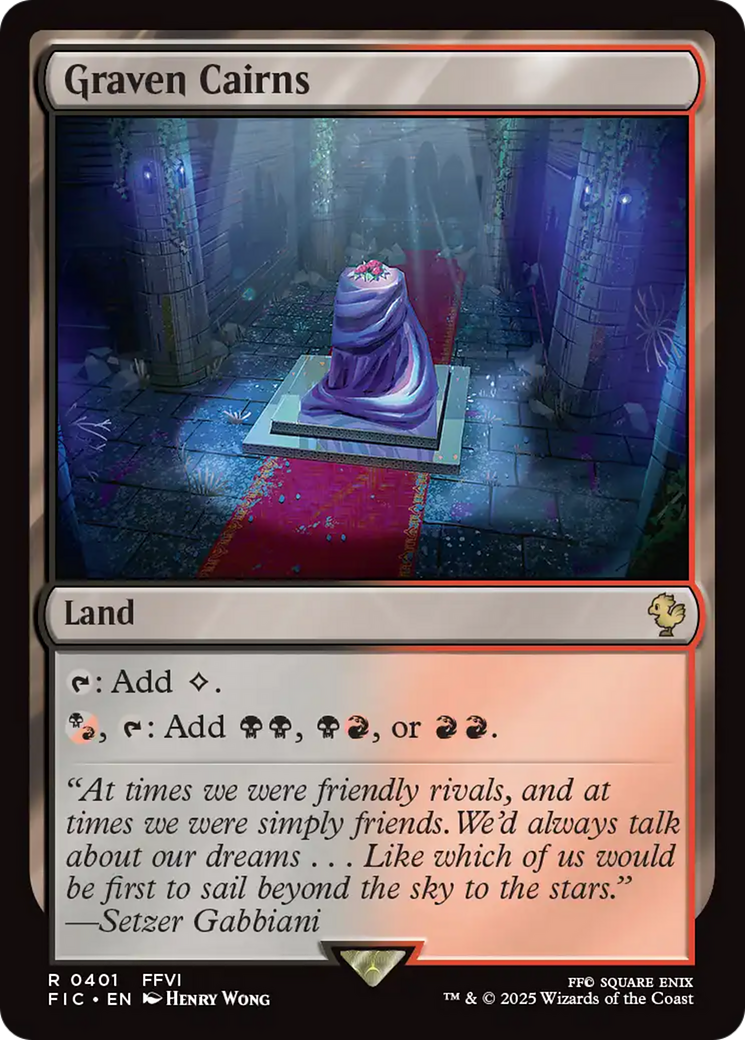 Graven Cairns [FINAL FANTASY Commander] | The Time Vault CA