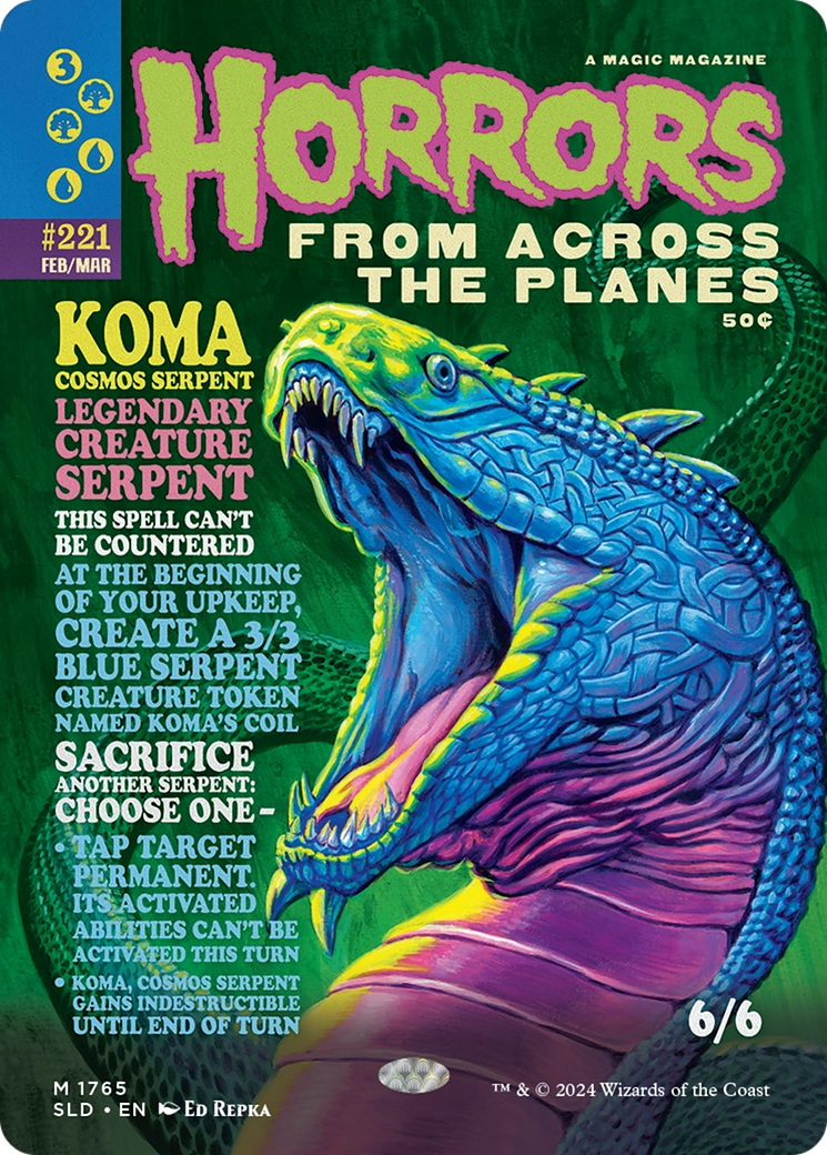 Koma, Cosmos Serpent [Secret Lair Drop Series] | The Time Vault CA