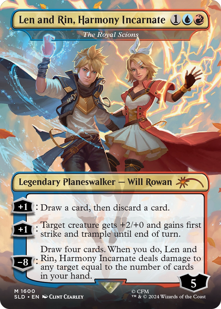 Len and Rin, Harmony Incarnate - The Royal Scions [Secret Lair Drop Series] | The Time Vault CA