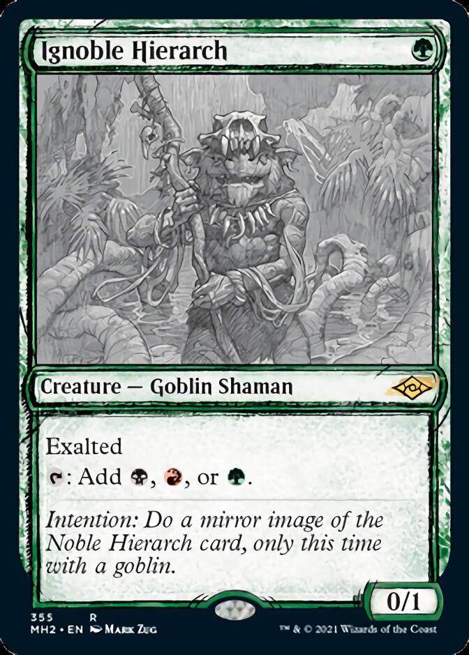 Ignoble Hierarch (Sketch) [Modern Horizons 2] | The Time Vault CA