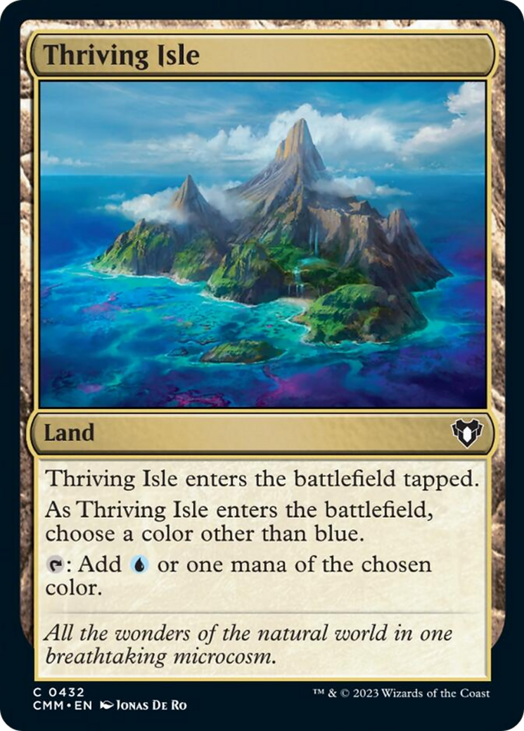 Thriving Isle [Commander Masters] | The Time Vault CA