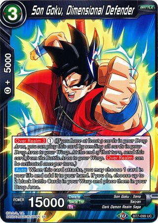 Son Goku, Dimensional Defender (BT7-099) [Assault of the Saiyans] | The Time Vault CA