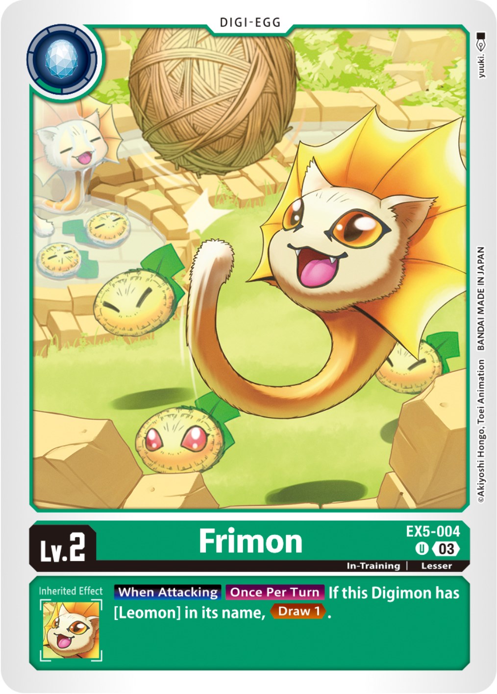 Frimon [EX5-004] [Animal Colosseum] | The Time Vault CA