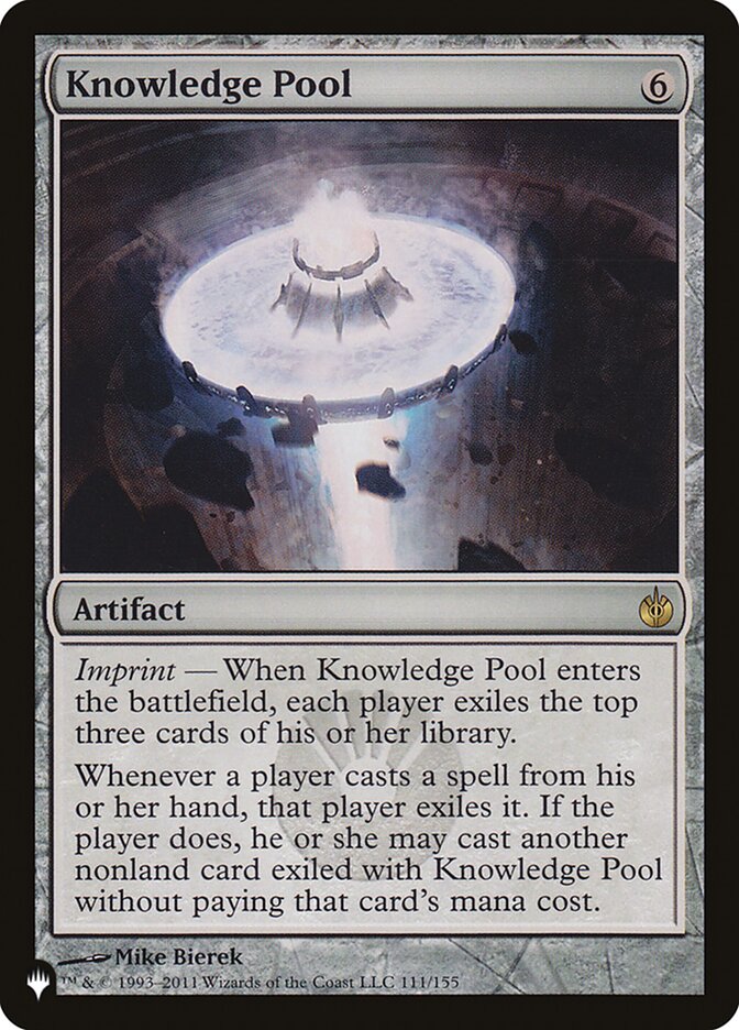 Knowledge Pool [The List] | The Time Vault CA