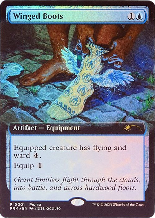 Winged Boots [Media Promos] | The Time Vault CA