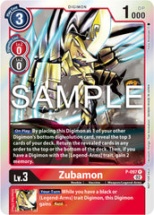 Zubamon [P-097] - P-097 (Limited Card Pack Ver.2) [Promotional Cards] | The Time Vault CA