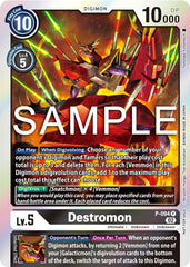 Destromon [P-094] (3rd Anniversary Update Pack) [Promotional Cards] | The Time Vault CA