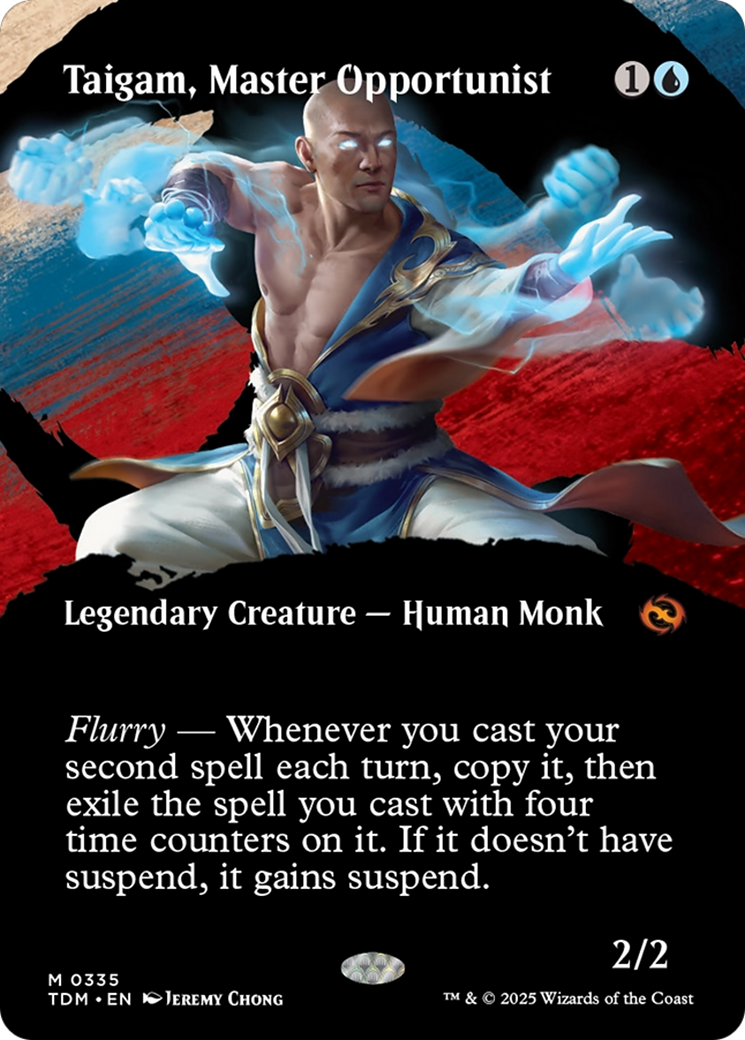 Taigam, Master Opportunist (Borderless) [Tarkir: Dragonstorm] | The Time Vault CA