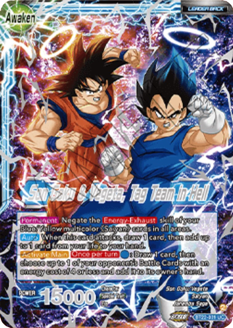 Son Goku // Son Goku & Vegeta, Tag Team in Hell (2023 Championship Finals) (BT22-031) [Tournament Promotion Cards] | The Time Vault CA