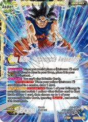 SSB Son Goku // Son Goku, Autonomous Awakening (2023 Championship Finals) (BT23-099) [Tournament Promotion Cards] | The Time Vault CA