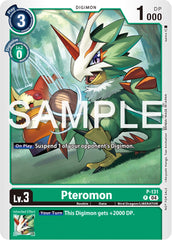 Pteromon [P-131] (Digimon Liberator Promotion Pack) [Promotional Cards] | The Time Vault CA