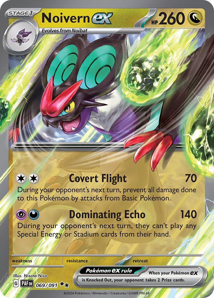 Noivern ex (069/091) [Scarlet & Violet: Paldean Fates] | The Time Vault CA