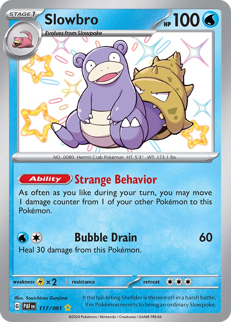 Slowbro (117/091) [Scarlet & Violet: Paldean Fates] | The Time Vault CA