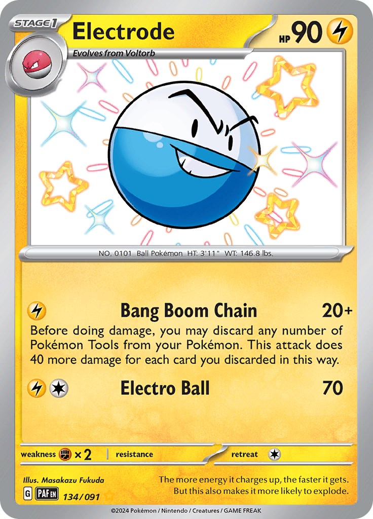 Electrode (134/091) [Scarlet & Violet: Paldean Fates] | The Time Vault CA