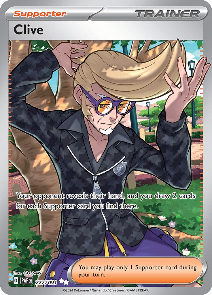 Clive (227/091) [Scarlet & Violet: Paldean Fates] | The Time Vault CA