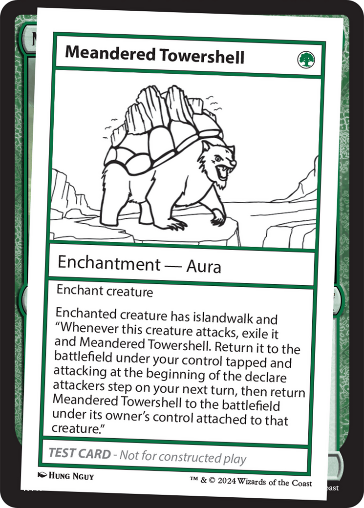 Meandered Towershell [Mystery Booster 2 Playtest Cards] | The Time Vault CA