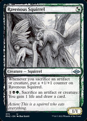 Ravenous Squirrel (Sketch) [Modern Horizons 2] | The Time Vault CA