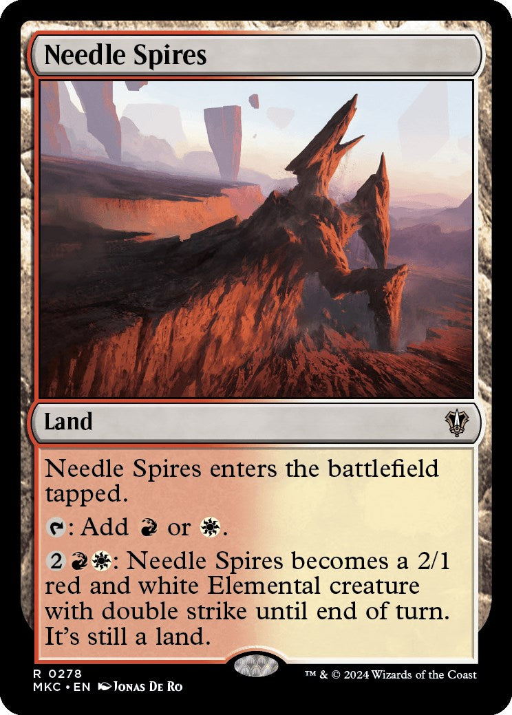 Needle Spires [Murders at Karlov Manor Commander] | The Time Vault CA