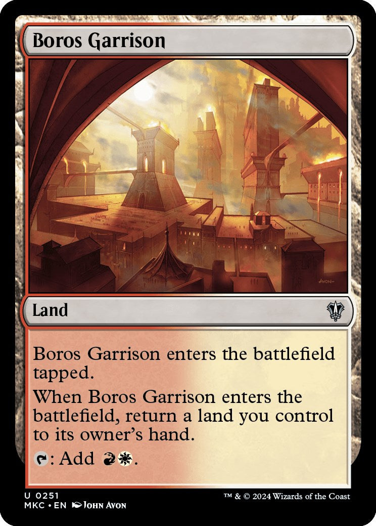 Boros Garrison [Murders at Karlov Manor Commander] | The Time Vault CA