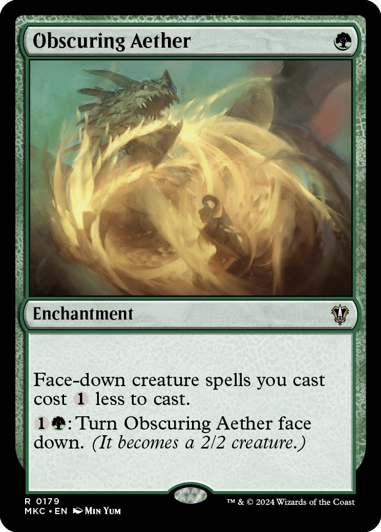Obscuring Aether [Murders at Karlov Manor Commander] | The Time Vault CA