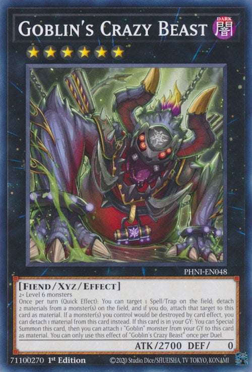 Goblin's Crazy Beast [PHNI-EN048] Common | The Time Vault CA