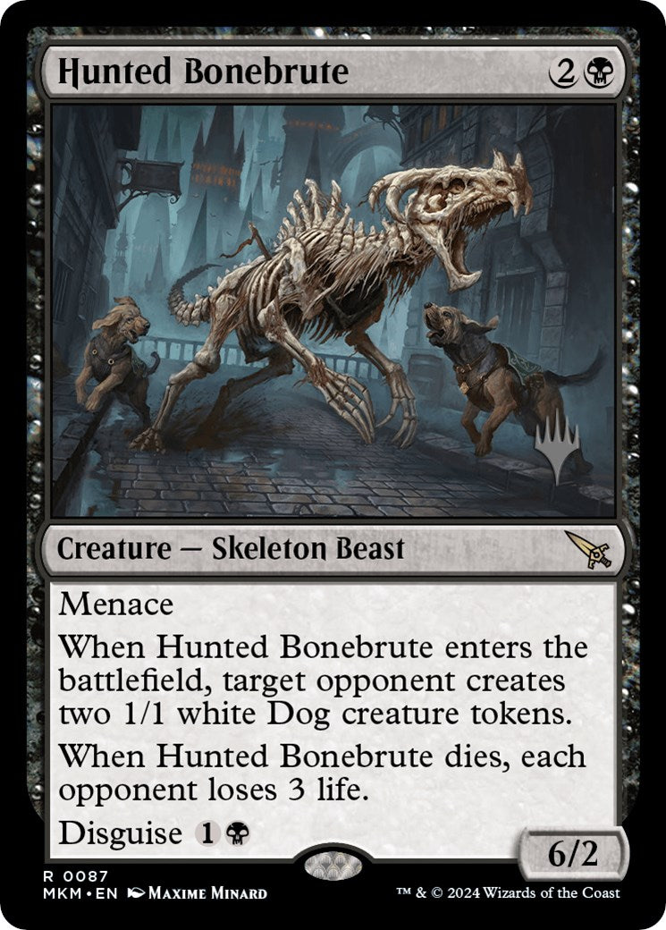 Hunted Bonebrute (Promo Pack) [Murders at Karlov Manor Promos] | The Time Vault CA