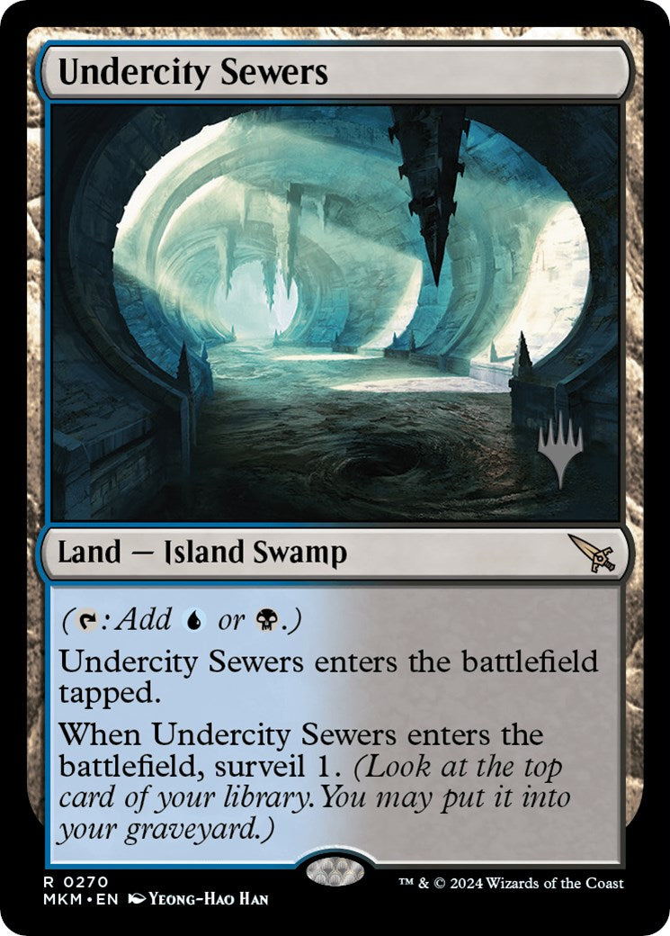 Undercity Sewers (Promo Pack) [Murders at Karlov Manor Promos] | The Time Vault CA