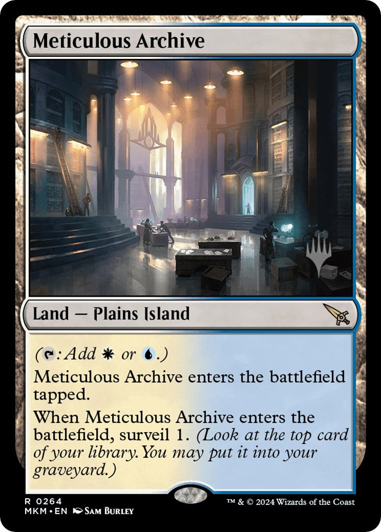 Meticulous Archive (Promo Pack) [Murders at Karlov Manor Promos] | The Time Vault CA