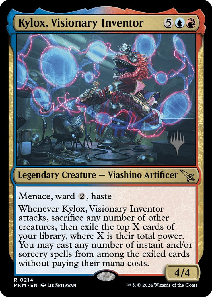 Kylox, Visionary Inventor (Promo Pack) [Murders at Karlov Manor Promos] | The Time Vault CA