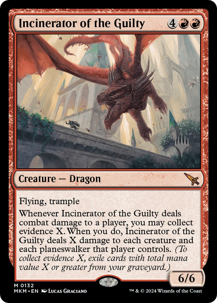 Incinerator of the Guilty (Promo Pack) [Murders at Karlov Manor Promos] | The Time Vault CA