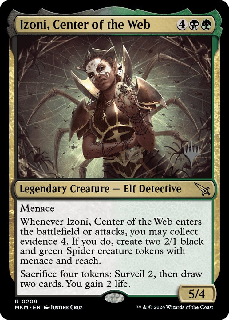 Izoni, Center of the Web (Promo Pack) [Murders at Karlov Manor Promos] | The Time Vault CA