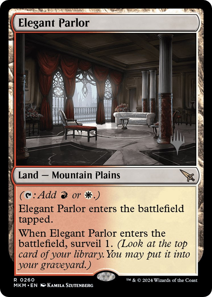 Elegant Parlor (Promo Pack) [Murders at Karlov Manor Promos] | The Time Vault CA