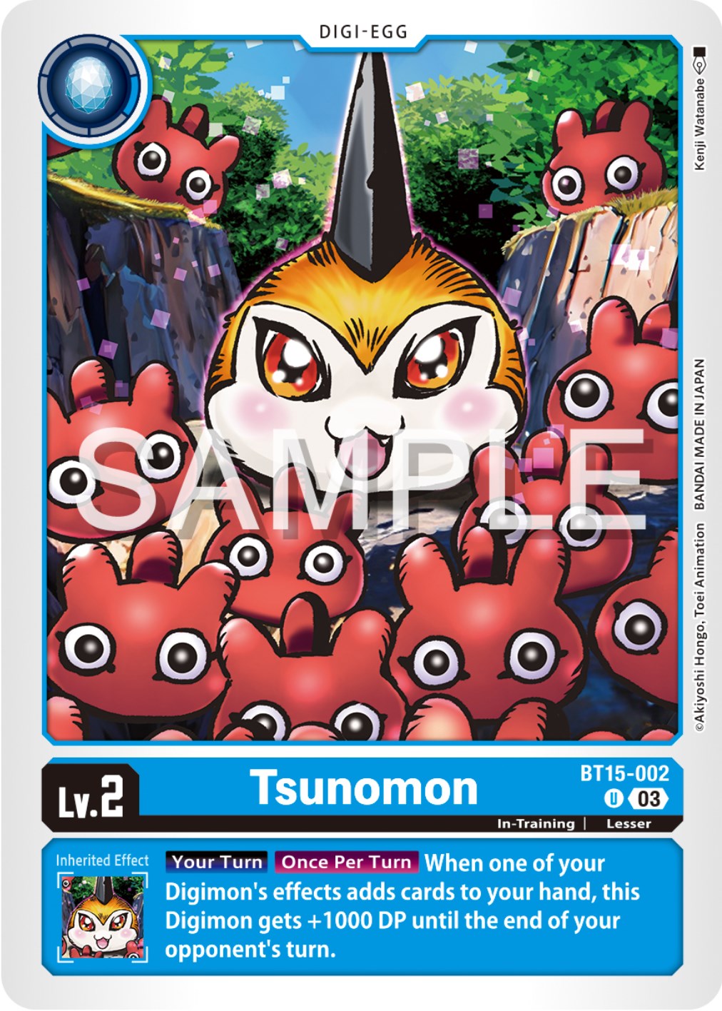 Tsunomon [BT15-002] [Exceed Apocalypse] | The Time Vault CA