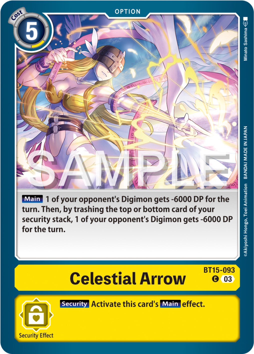 Celestial Arrow [BT15-093] [Exceed Apocalypse] | The Time Vault CA