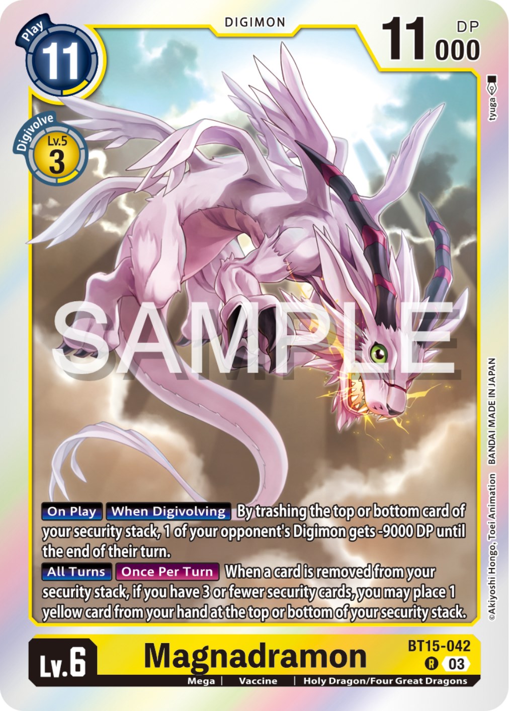 Magnadramon [BT15-042] [Exceed Apocalypse] | The Time Vault CA