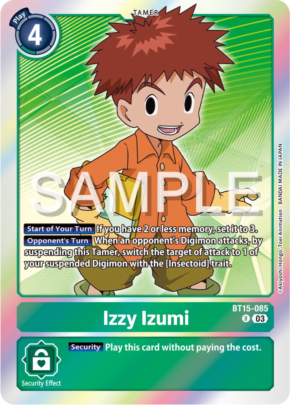 Izzy Izumi [BT15-085] [Exceed Apocalypse] | The Time Vault CA