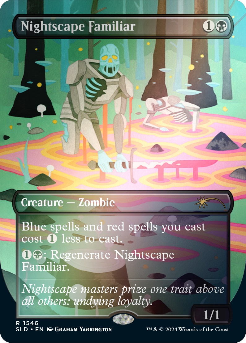 Nightscape Familiar (Rainbow Foil) [Secret Lair Drop Series] | The Time Vault CA