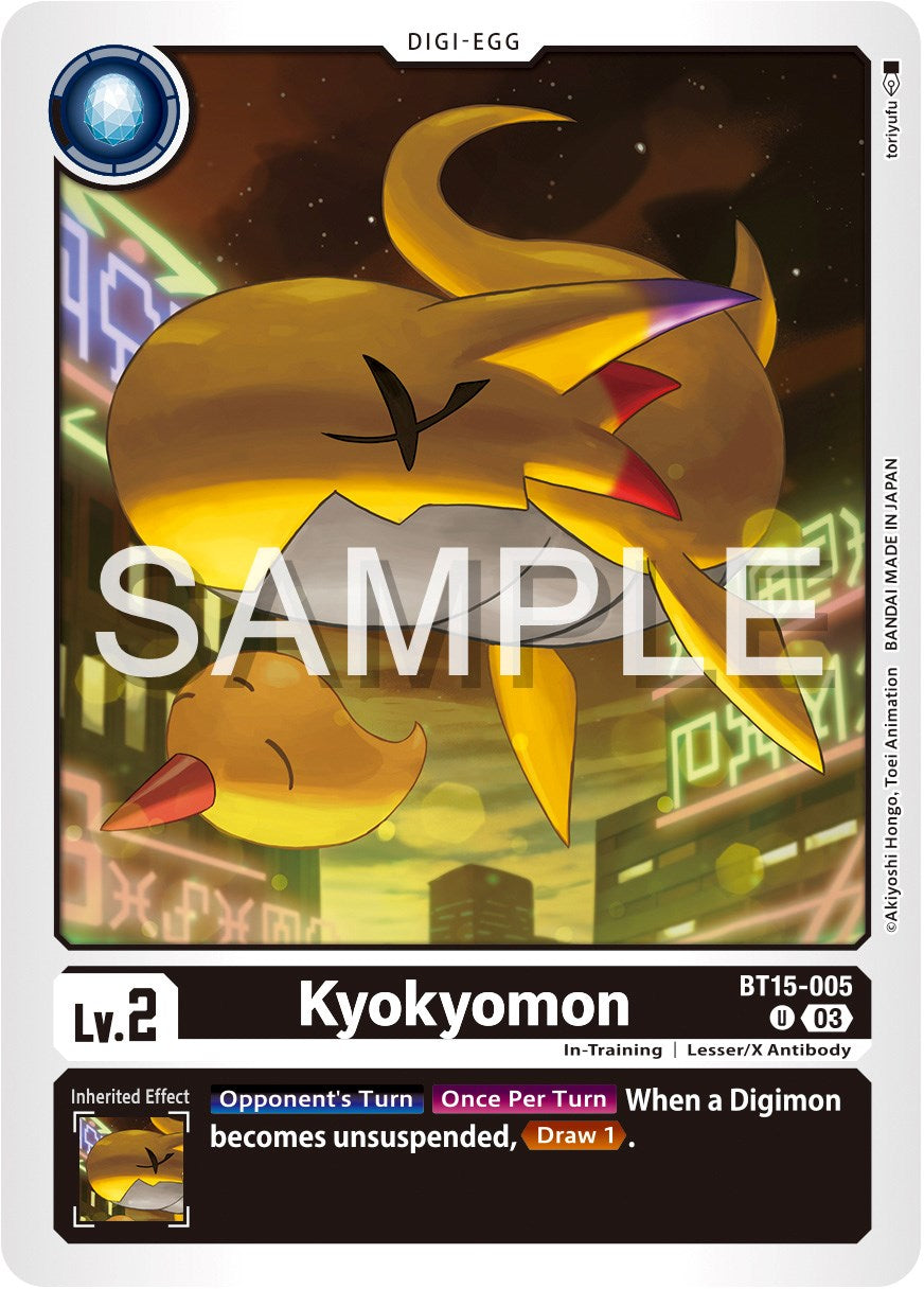 Kyokyomon [BT15-005] [Exceed Apocalypse] | The Time Vault CA