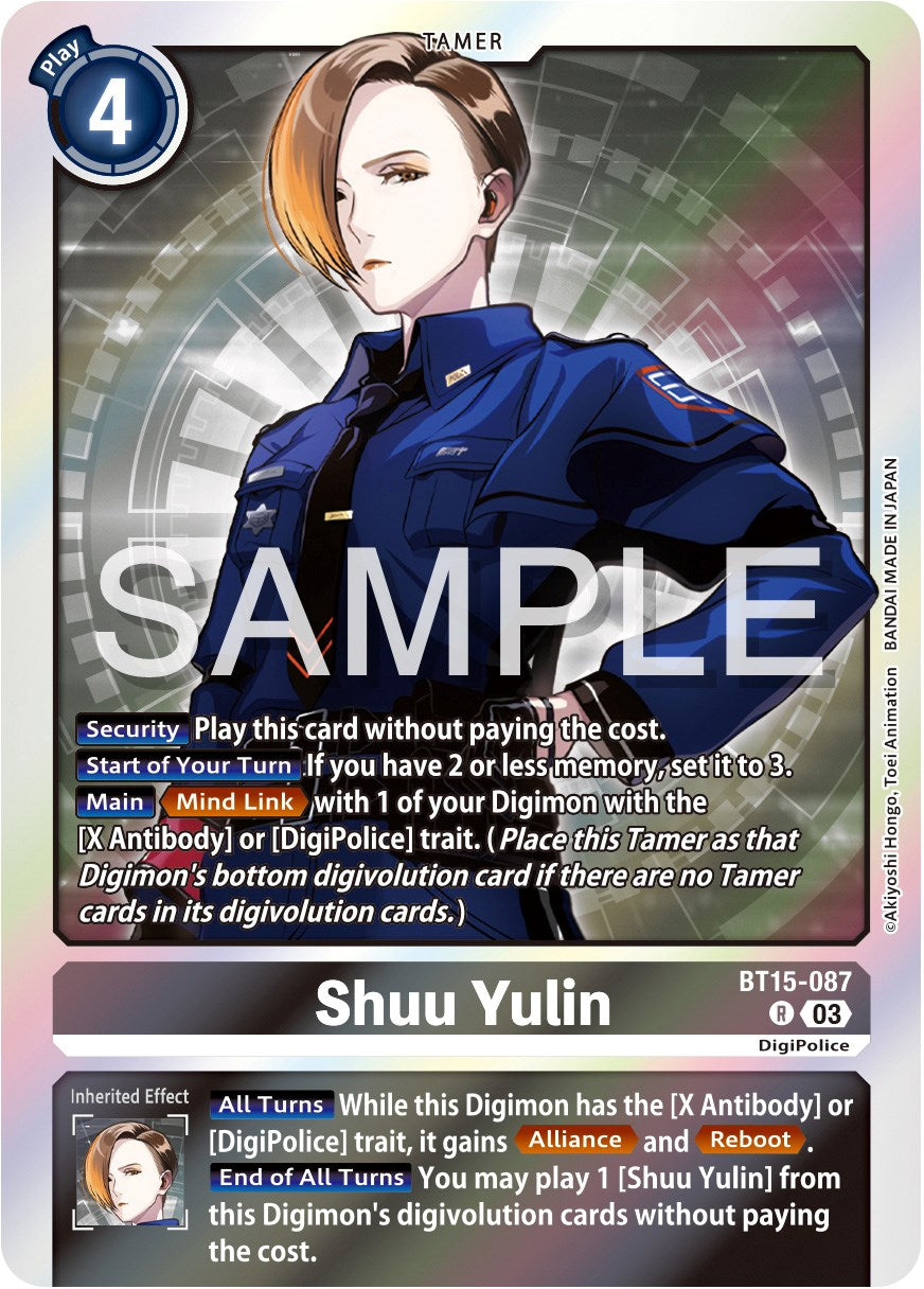 Shuu Yulin [BT15-087] [Exceed Apocalypse] | The Time Vault CA