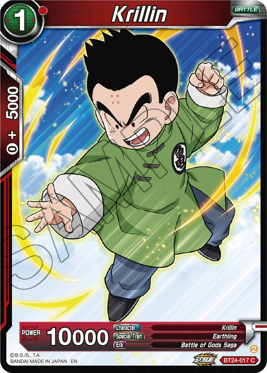 Krillin (BT24-017) [Beyond Generations] | The Time Vault CA