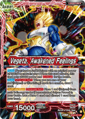 Vegeta // Vegeta, Awakened Feelings (BT24-001) [Beyond Generations] | The Time Vault CA
