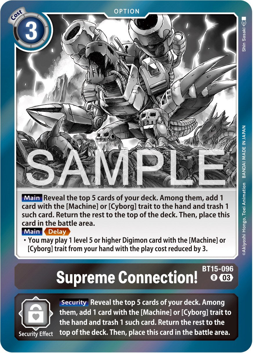 Supreme Connection! [BT15-096] [Exceed Apocalypse] | The Time Vault CA