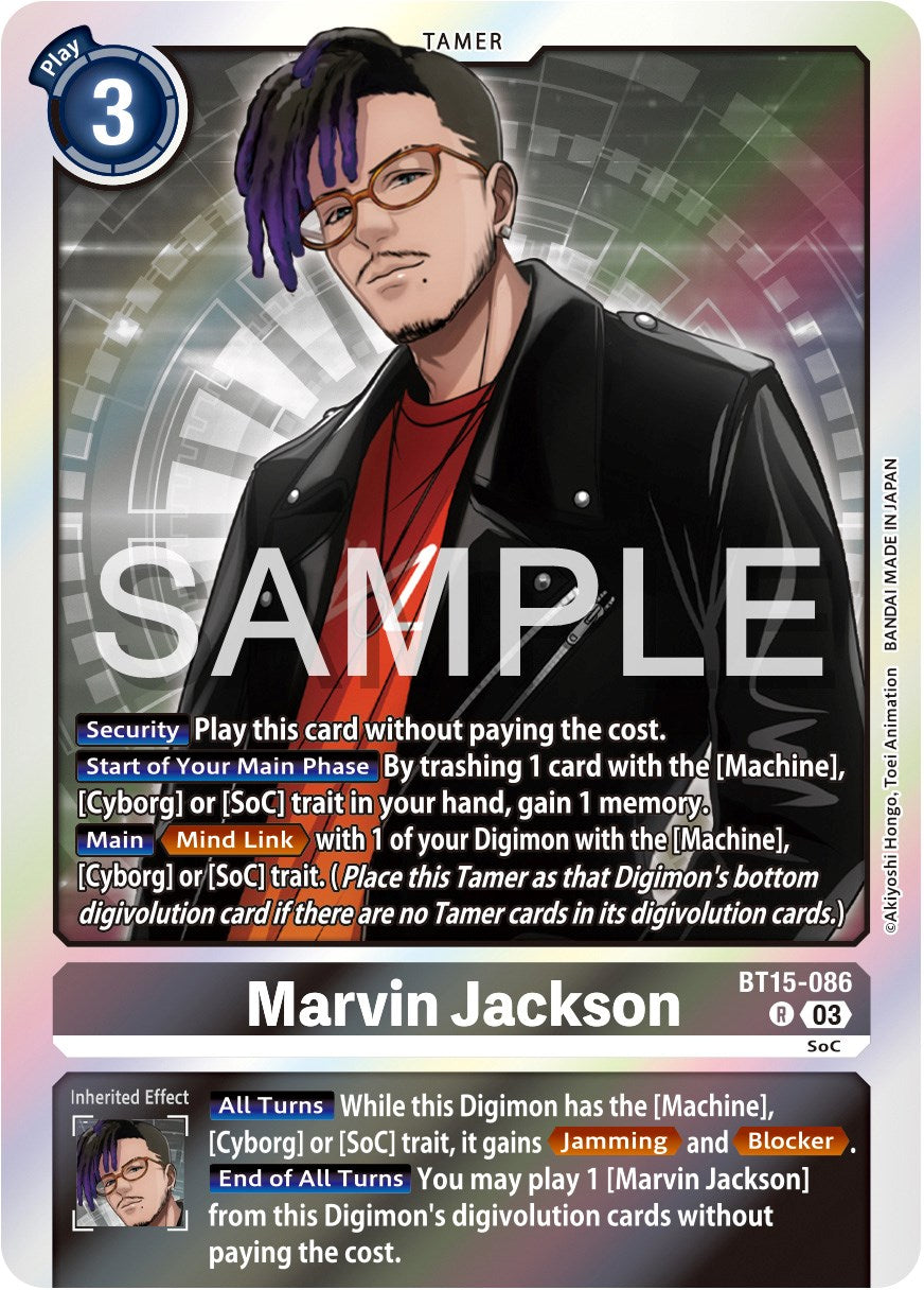 Marvin Jackson [BT15-086] [Exceed Apocalypse] | The Time Vault CA