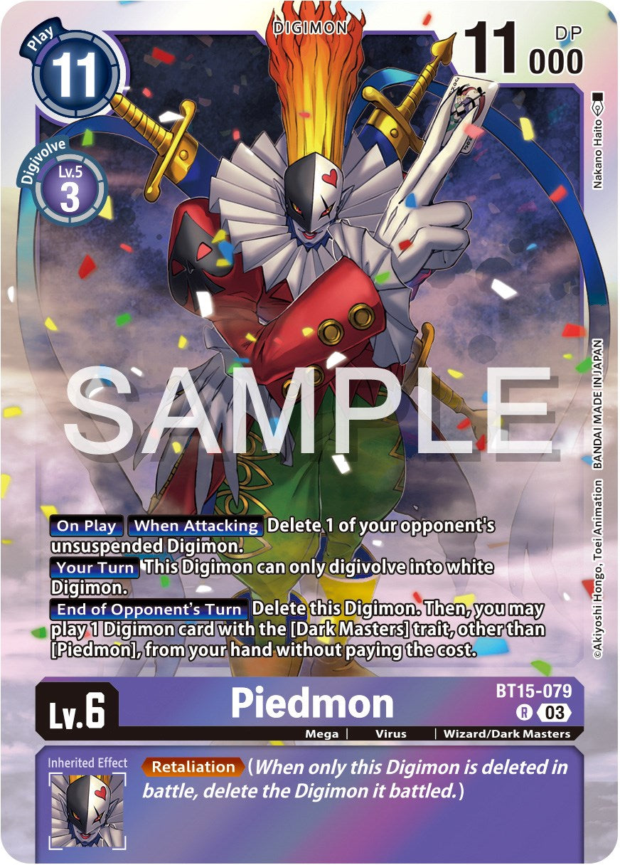 Piedmon [BT15-079] [Exceed Apocalypse] | The Time Vault CA