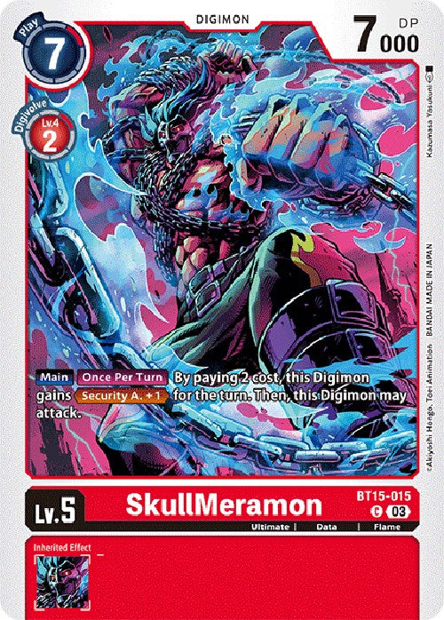 SkullMeramon [BT15-015] [Exceed Apocalypse] | The Time Vault CA